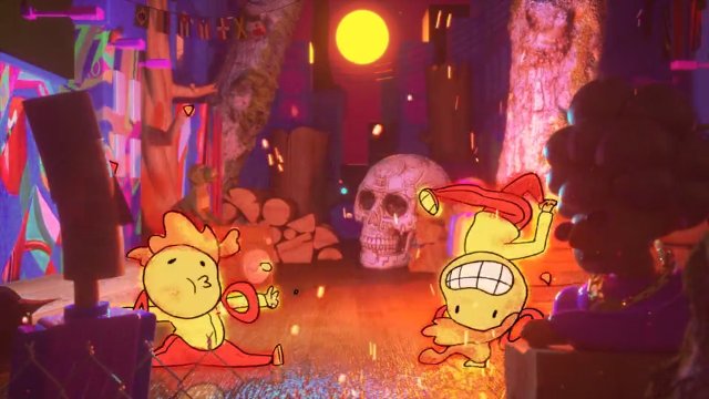 Yule Log: Fuego XL, Adult Swim
